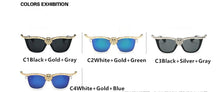 Load image into Gallery viewer, Oversized Cat Eye Sunglasses Women Brand Designer Lion Head Luxury Sun Glasses For Womens Gold