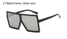 Load image into Gallery viewer, Unique Women Sunglasses Oversized Square Sun Glasses Big Frame